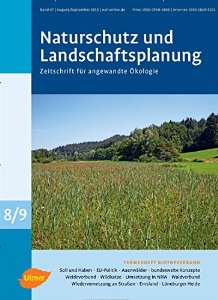 Naturschutz und Landschaftsplanung Doppelheft 8/9 2015